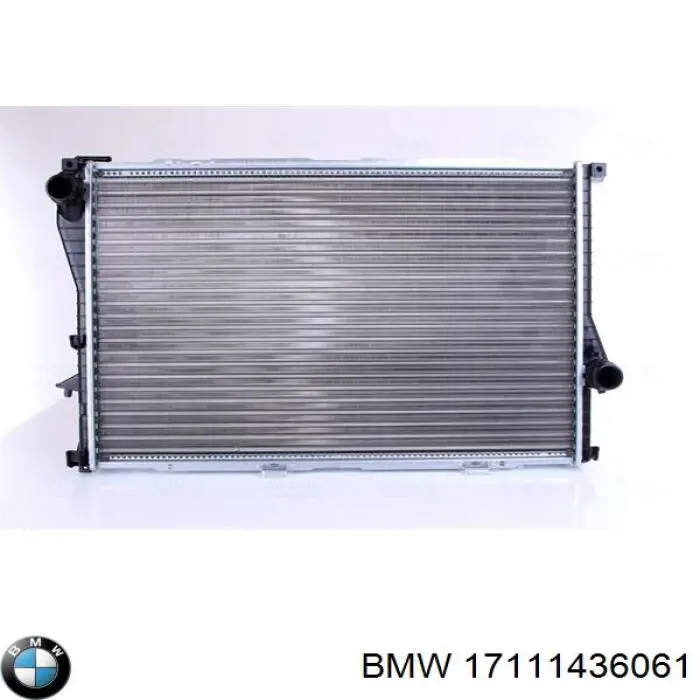 17111436061 BMW radiador refrigeración del motor