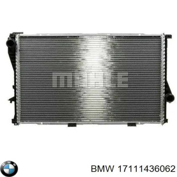 17111436062 BMW radiador refrigeración del motor