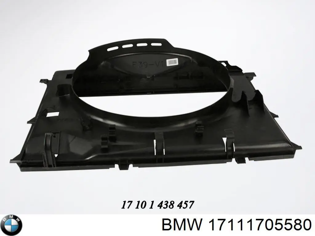 17111705580 BMW bastidor radiador