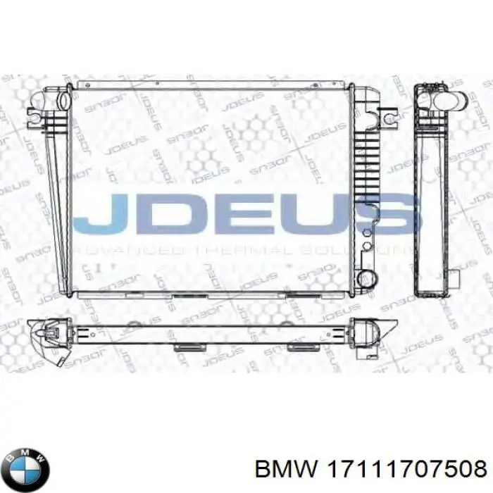 Água radiador BMW 17111707508 precio, desde 82,40 EUR