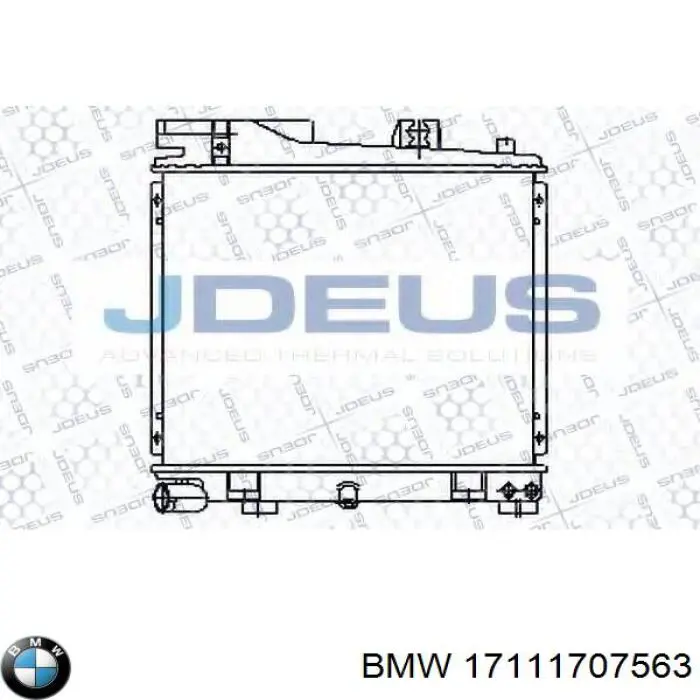 Comprar 17111707563 BMW Radiador de auto