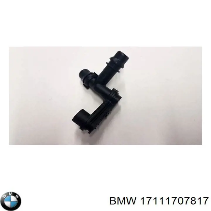 17111707817 BMW brida del sistema de refrigeración (triple)