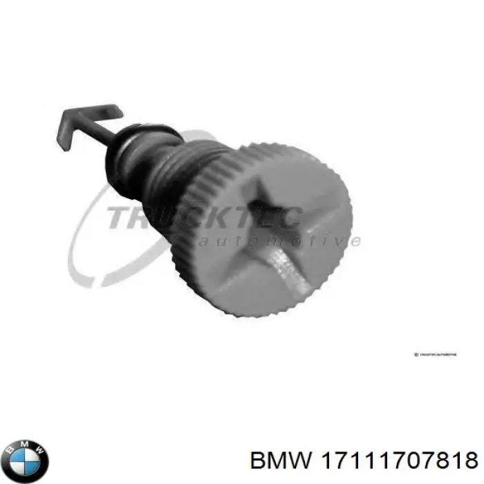 Válvula de drenaje del radiador de refrigeración BMW 17111707818