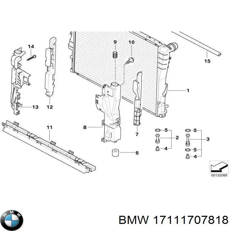 Válvula de drenaje del radiador de refrigeración BMW 17111707818 precio, desde 7,59 EUR