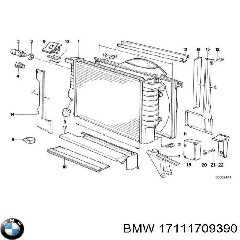 17111709390 BMW