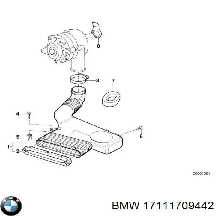  BMW 17111709442 precio, desde 3,48 EUR