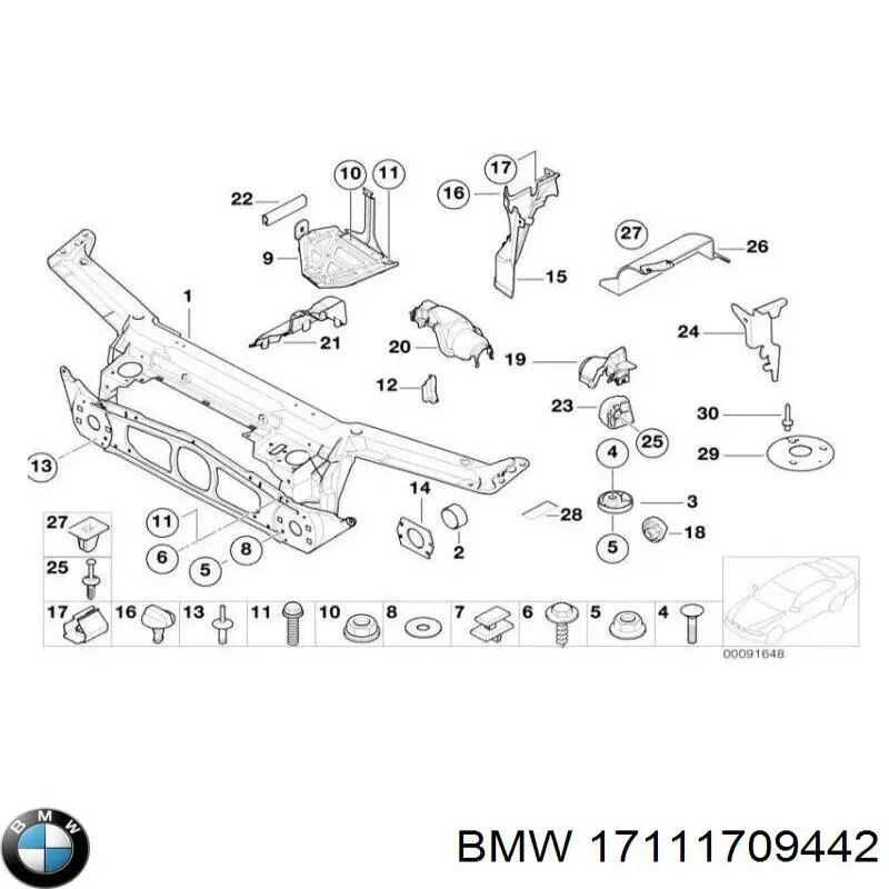 17111709442 BMW