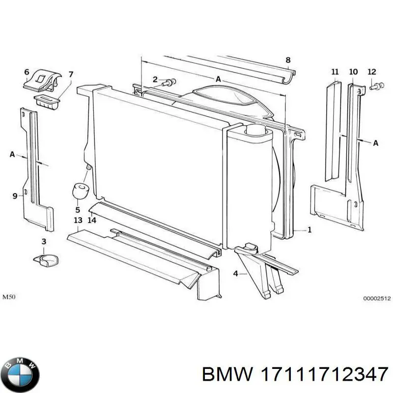 Comprar 17111712347 BMW 