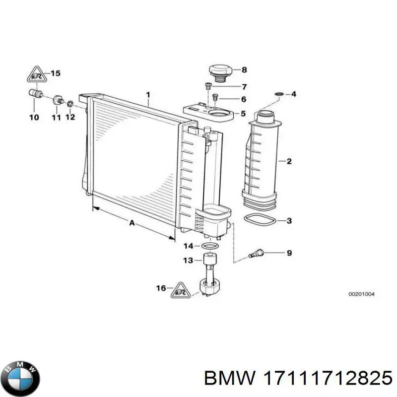 17111712825 BMW