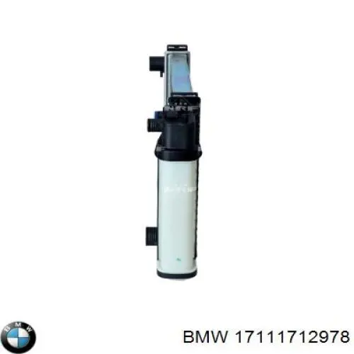 17111712978 BMW radiador refrigeración del motor