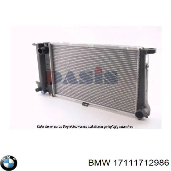 Comprar 17111712986 BMW Radiador de auto