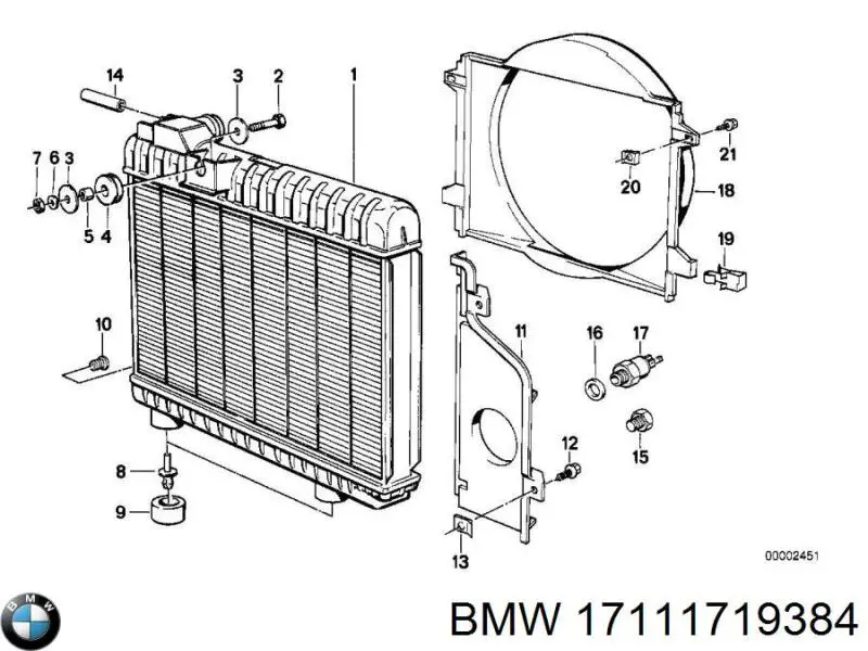 17111176383 BMW