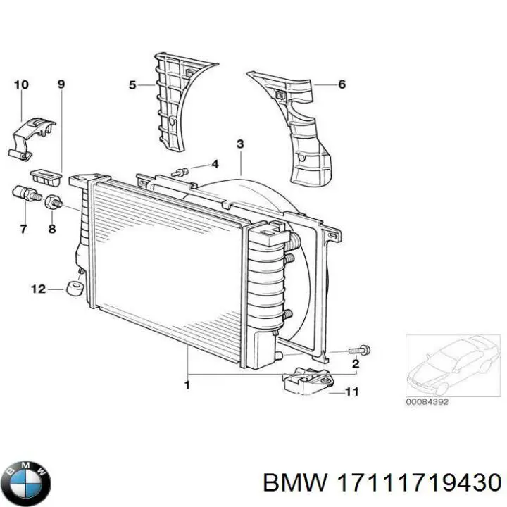 17111719430 BMW 