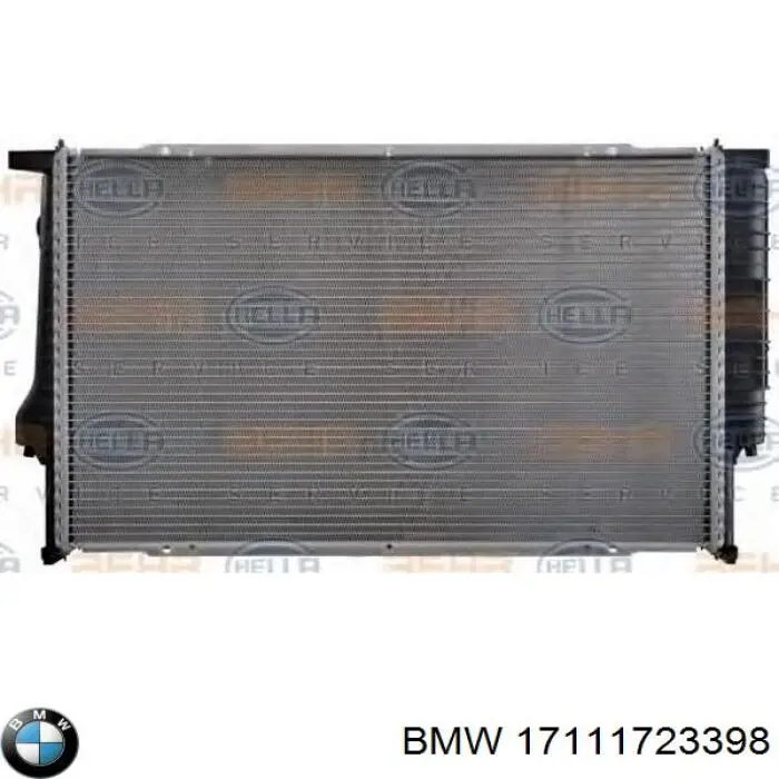 17111723398 BMW radiador