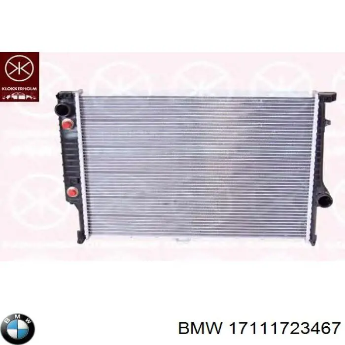 17111723467 BMW radiador
