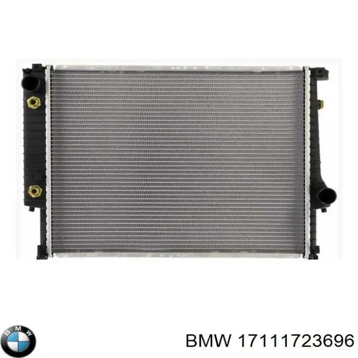 17111723696 BMW radiador refrigeración del motor