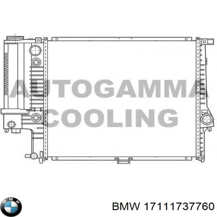 Água radiador BMW 17111737760 precio, desde 116,99 EUR