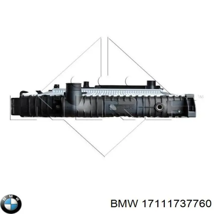 Radiador 17111737760 BMW