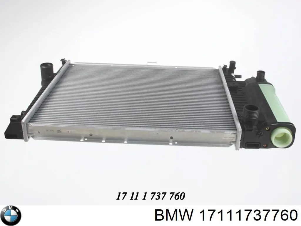 17111737760 BMW radiador