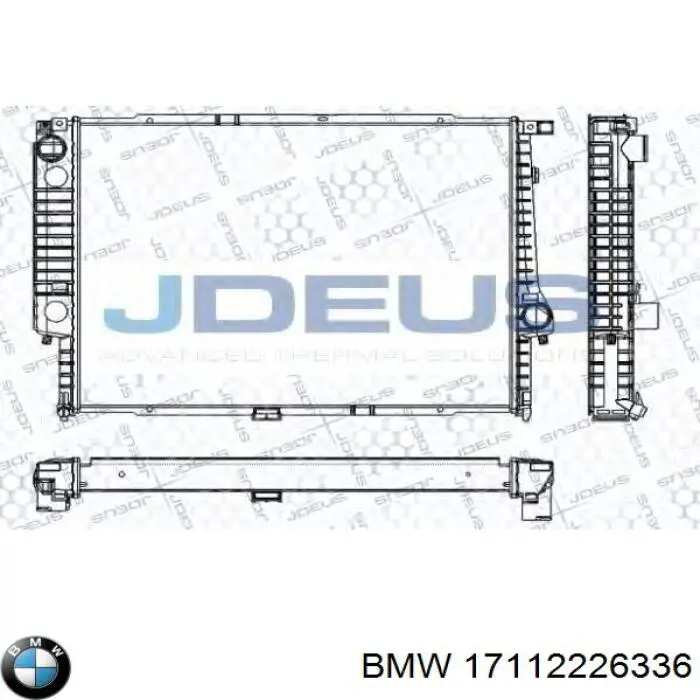 Comprar 17112226336 BMW Radiador de auto