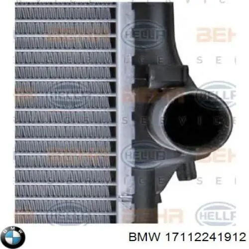Comprar 17112241912 BMW Radiador de auto