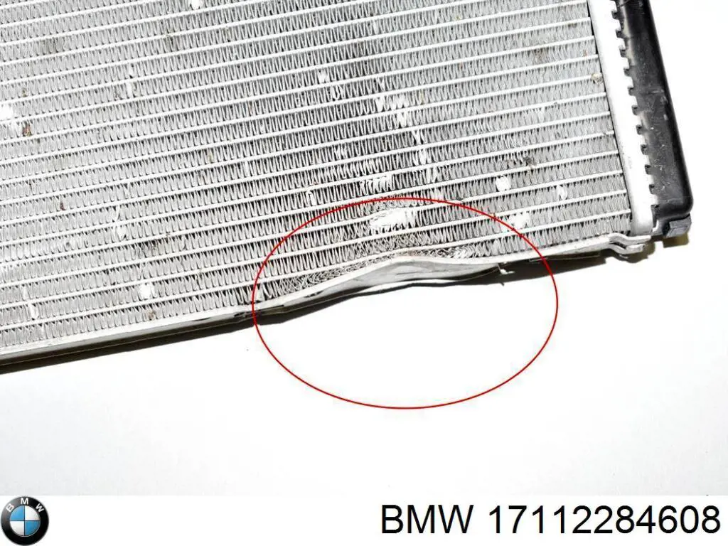 17112284608 BMW Radiador adicional de refrigeración del motor