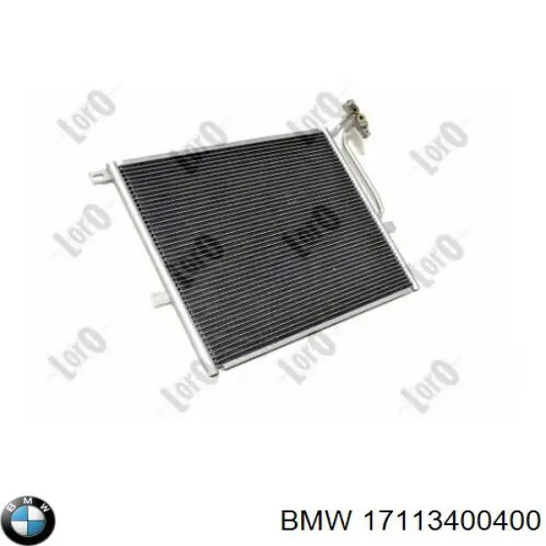 17113400400 BMW condensador aire acondicionado