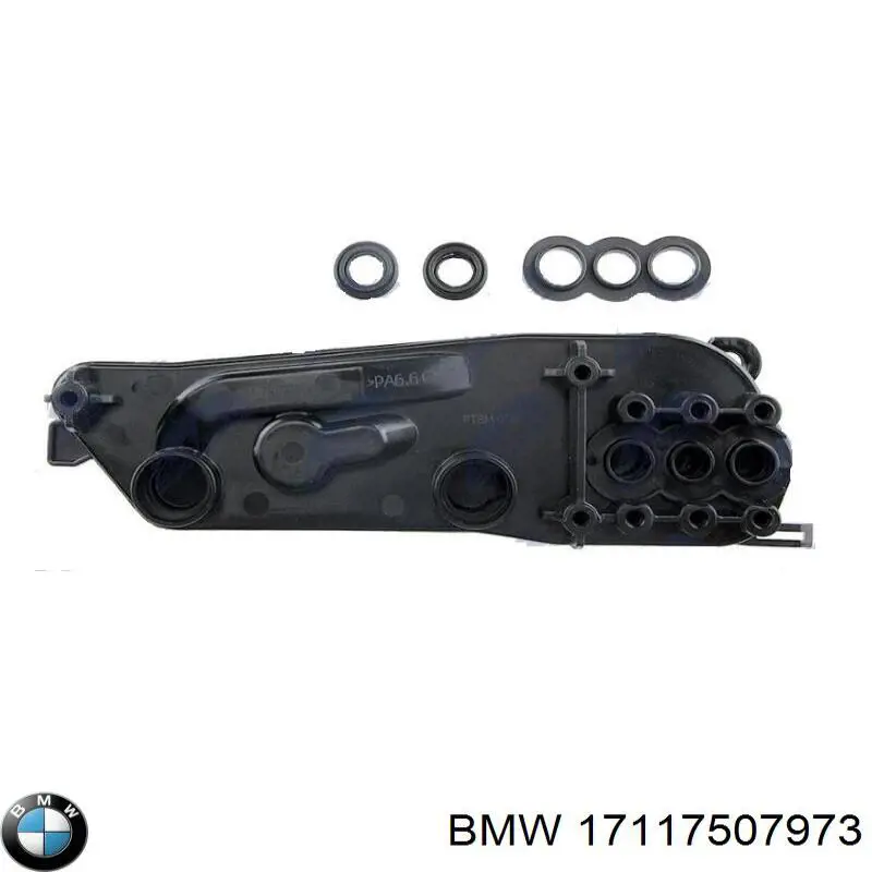 Soporte de radiador izquierdo para BMW 7 (E65, E66, E67)