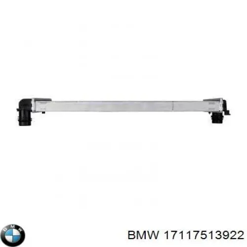 17117513922 BMW radiador refrigeración del motor