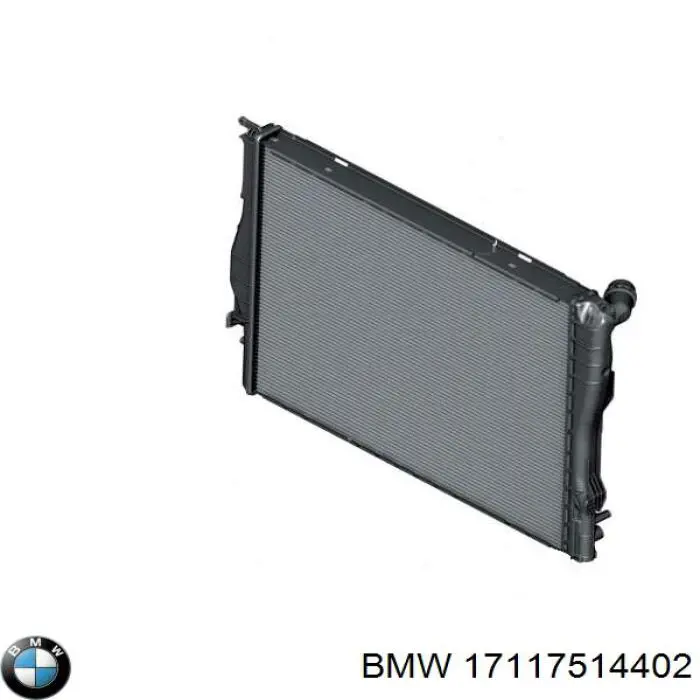 17111436263 BMW soporte del radiador superior