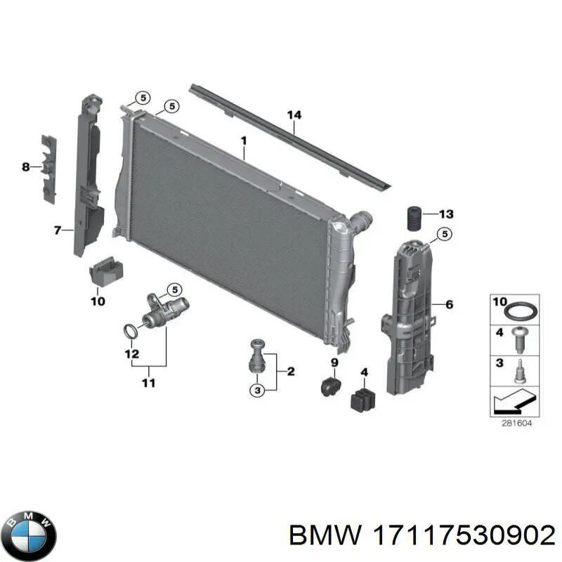 17117530902 BMW