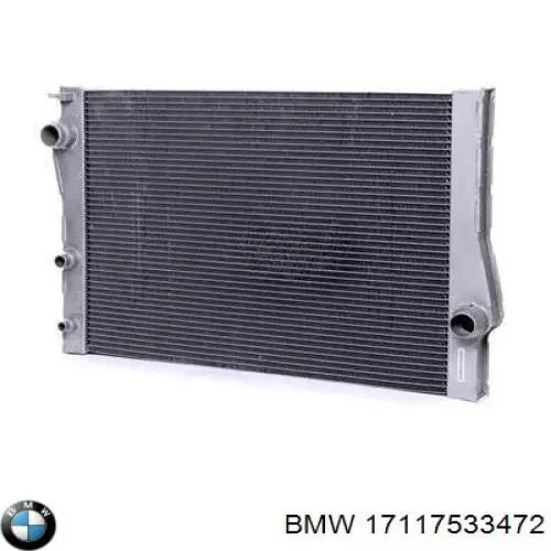 Radiador 17117533472 BMW