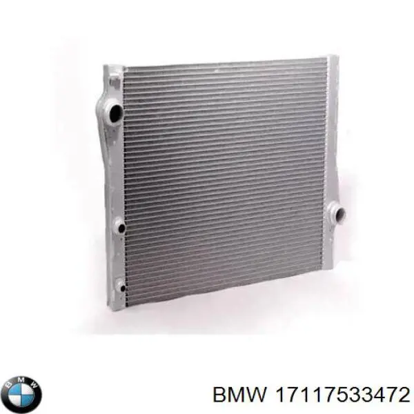 17117533472 BMW radiador refrigeración del motor