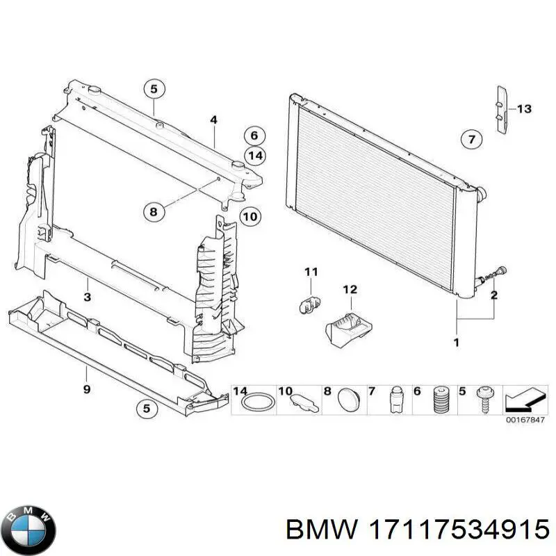 Radiador 8MK376753591 HELLA