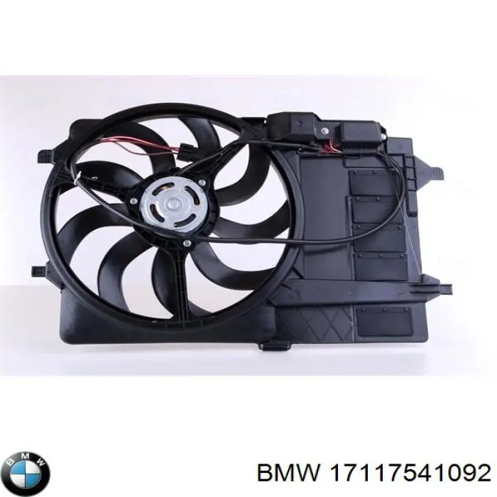 Ventilador de radiador 17117541092 BMW