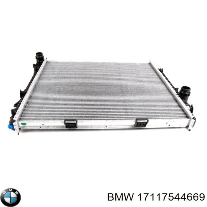 17117544669 BMW radiador refrigeración del motor