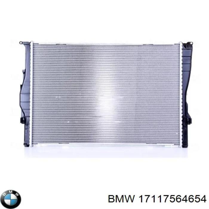 17117564654 BMW radiador refrigeración del motor