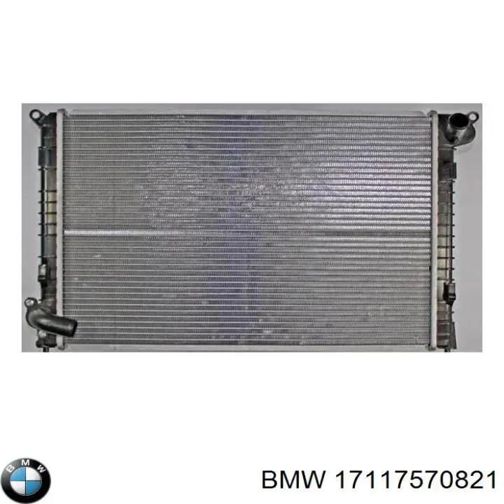 17117570821 BMW radiador refrigeración del motor