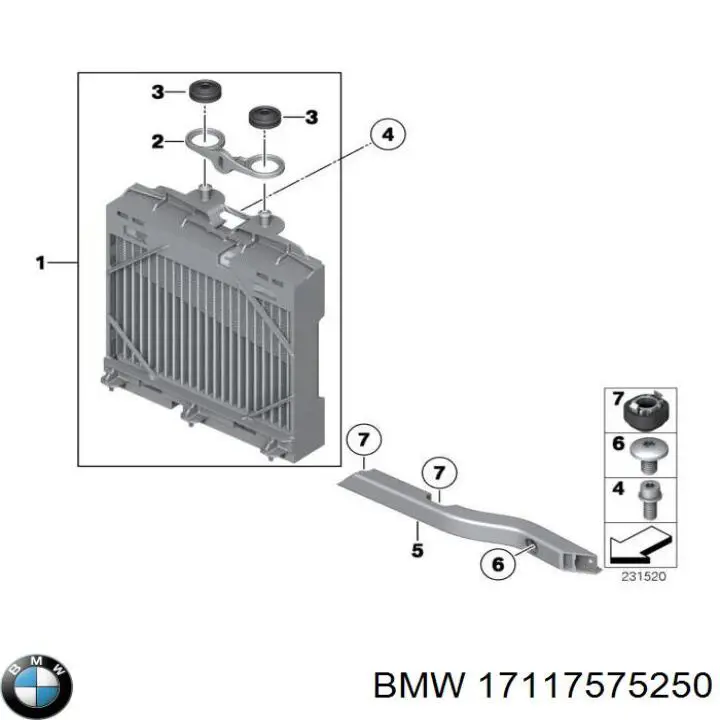  BMW 17117575250 precio, desde 12,86 EUR