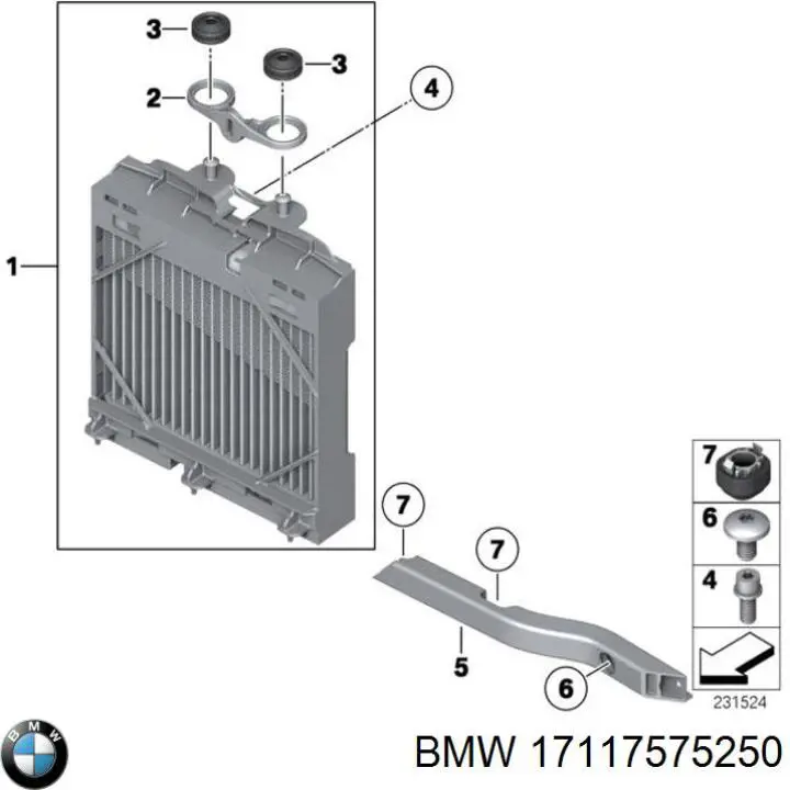 17117575250 BMW