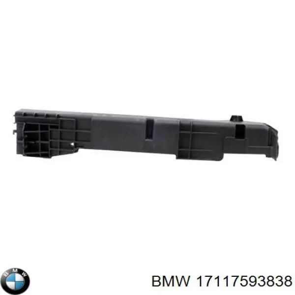 Soporte izquierdo del radiador BMW 17117593838 precio, desde 50,37 EUR