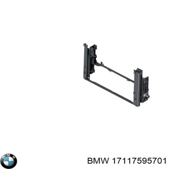 17117595701 BMW clips de fijación de pasaruedas de aleta delantera