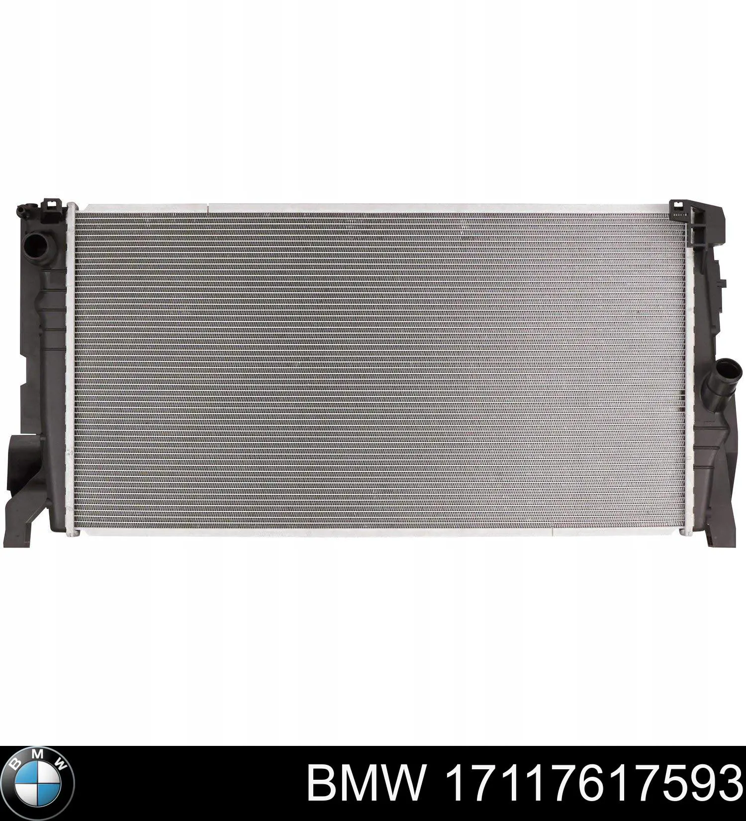 Radiador 17117617593 BMW
