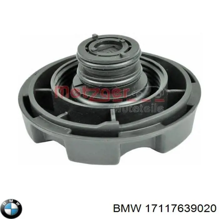 Tapón depósito de refrigerante 17117639020 BMW