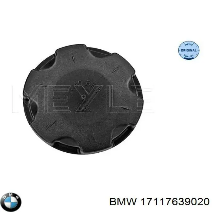 17117639020 BMW Tapón del radiador de refrigerante