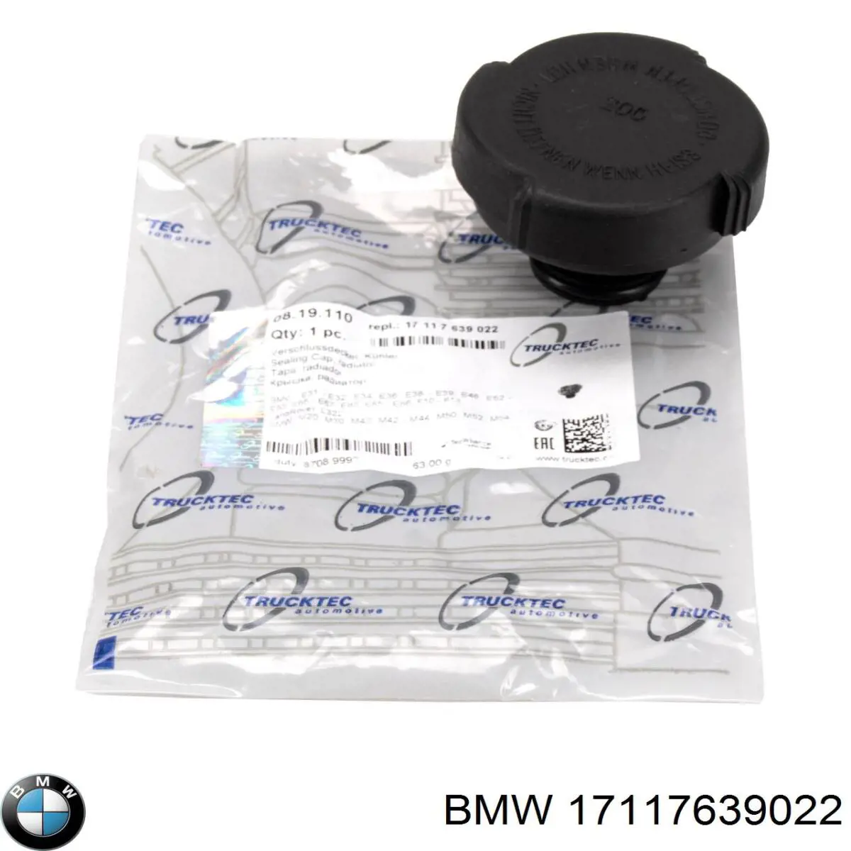 Comprar 17117639022 BMW Tapa radiador