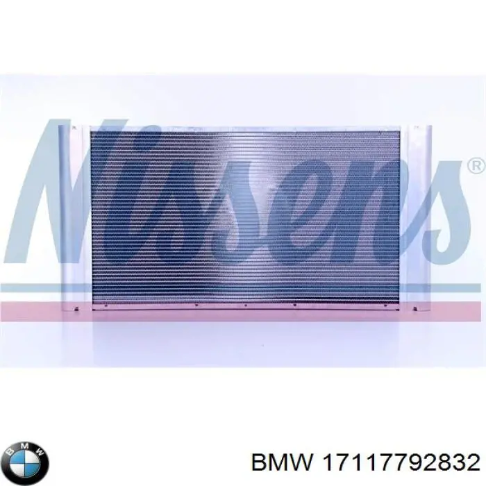 Radiador de água BMW 17117792832