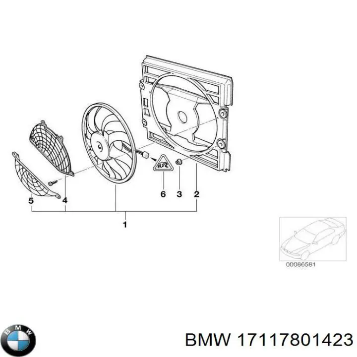 Ventilador de refrigeración Vemo V20010003