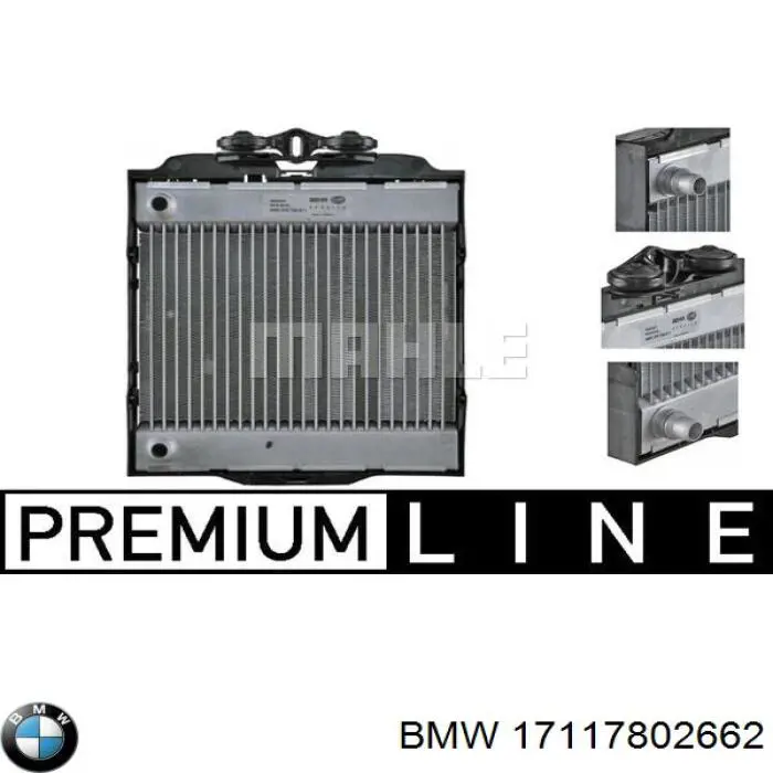 Comprar 17117802662 BMW Radiador de refrigeración del motor derecho