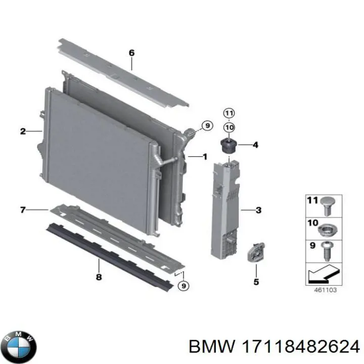 17118482624 BMW